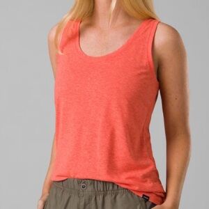 NWOT Prana Cozy Up Tank Top Fresca Heather size small